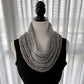 Hand-Knitted Grey Cowl